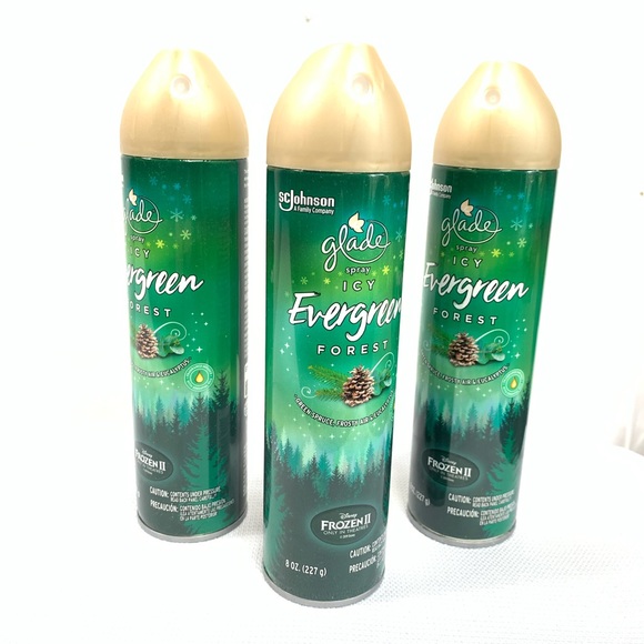 Glade Disney Frozen 2 Limited Edition Other - 3 Glade Holiday Limited ICY EVERGREEN FOREST